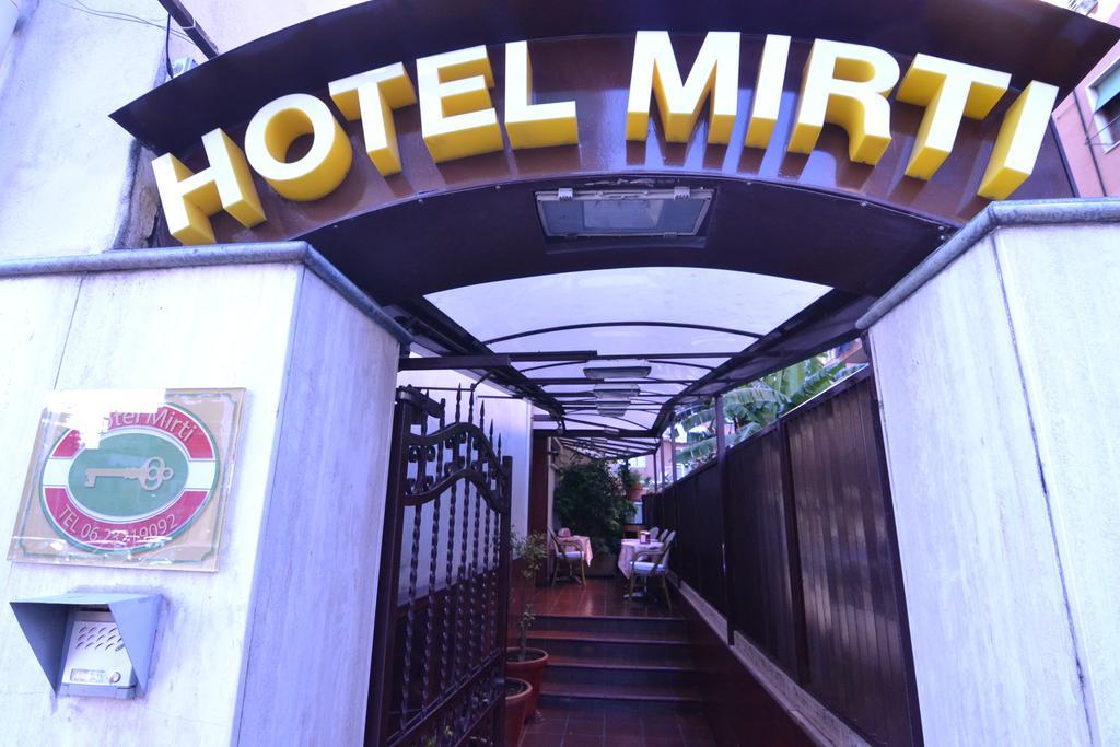 Hotel Mirti Рим Экстерьер фото